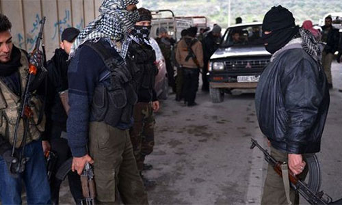 armados en Ghouta Oriental Los terroristas confiscan alimentos a los habitantes de Ghouta Oriental